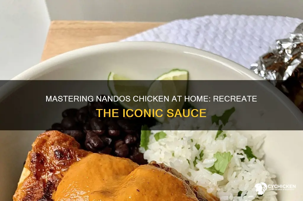 how to make nandos chicken at home with nandos sauce