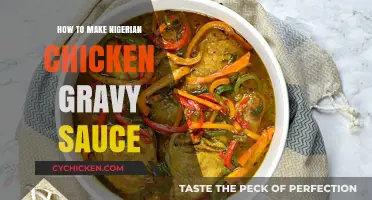 Delicious Nigerian Chicken Gravy Sauce: Easy Recipe Guide