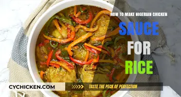Delicious Nigerian Chicken Sauce Recipe: Perfect Pairing for Rice