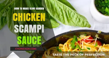 Mastering Olive Garden's Chicken Scampi Sauce: A Step-by-Step Guide