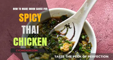 Easy Thai Onion Sauce Recipe for Spicy Chicken Dishes