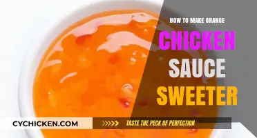 Enhance Your Orange Chicken Sauce with These Sweetening Tips