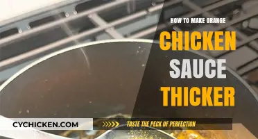 Thicken Your Orange Chicken Sauce: Simple Tips for Perfect Consistency