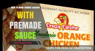 Easy Orange Chicken Recipe: Quick Prep with Premade Sauce