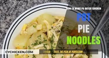 Savory Dutch Chicken Pot Pie Noodles: A Comforting Twist on a Classic Dish