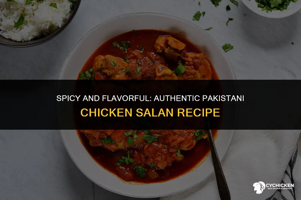 how to make pakistani chicken salan