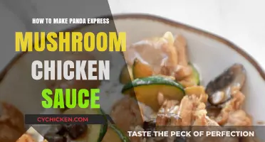 Easy Panda Express Mushroom Chicken Sauce Recipe: Homemade Copycat Delight