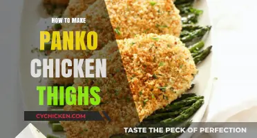 Crispy Panko Chicken Thighs: Easy Recipe for Juicy Perfection