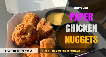 Crafting Crispy Paper Chicken Nuggets: A Creative DIY Recipe Guide