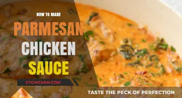 Creamy Parmesan Chicken Sauce Recipe: Easy, Flavorful, and Perfect for Pasta