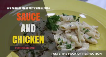 Creamy Chicken Alfredo Penne: Easy Recipe for a Delicious Meal
