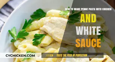Creamy Chicken Penne: A Simple White Sauce Pasta Recipe