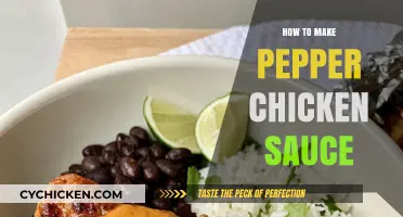 Spicy Pepper Chicken Sauce Recipe: Easy Homemade Cooking Guide