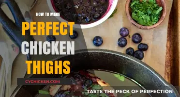Mastering Juicy, Crispy Chicken Thighs: A Foolproof Cooking Guide