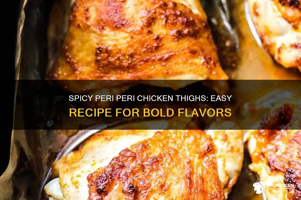 how to make peri peri chicken thighs
