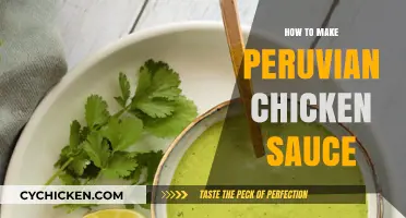 Authentic Peruvian Chicken Sauce Recipe: Easy Homemade Green Aji Verde