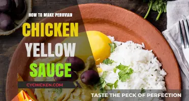Authentic Peruvian Chicken Yellow Sauce Recipe: Easy Homemade Aji Amarillo Guide