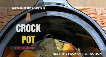 Easy Crock Pot Pesto Chicken: A Flavorful, Hands-Off Meal