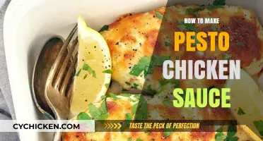 Easy Homemade Pesto Chicken Sauce Recipe: Flavorful, Quick, and Delicious