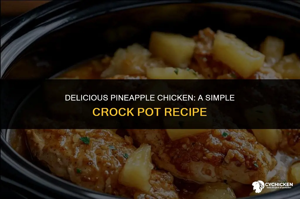 how to make pineapple chicken in a crock pot