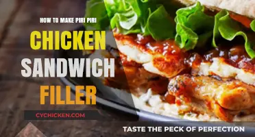 Spicy Piri Piri Chicken Sandwich Filler: Easy Homemade Recipe Guide
