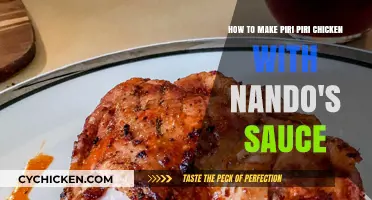Spicy Perfection: Crafting Piri Piri Chicken with Nando's Sauce at Home