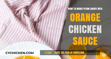 Transform Plum Sauce into Tangy Orange Chicken Sauce: Easy Recipe