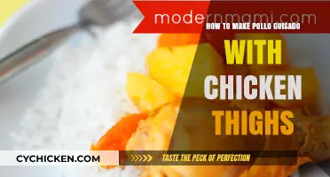 Easy Pollo Guisado Recipe: Juicy Chicken Thighs in Savory Sauce