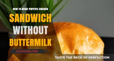 Popeyes-Style Chicken Sandwich Recipe: Buttermilk-Free, Crispy, and Delicious