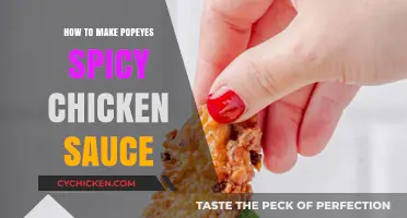 Make Popeyes Spicy Chicken Sauce at Home: Easy Recipe Guide