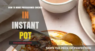 Instant Pot Preseasoned Chicken: A Flavorful and Effortless Recipe