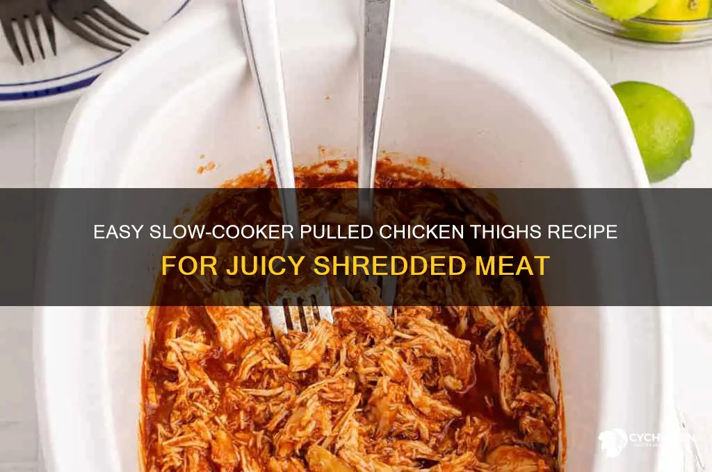 how to make pulled chicken thighs