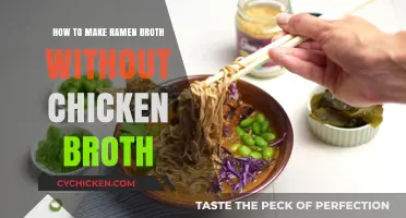 Crafting Rich Ramen Broth: A Chicken-Free Alternative
