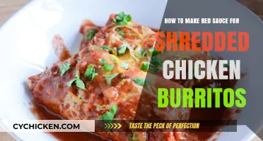 Perfect Red Sauce Recipe for Shredded Chicken Burritos: Easy Steps