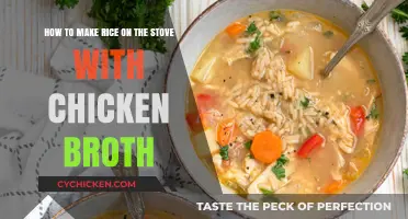 Elevate Your Rice Game: Infuse Flavor with Chicken Broth on the Stove