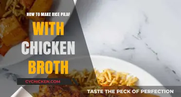 Savor the Flavor: Chicken Broth Rice Pilaf Recipe