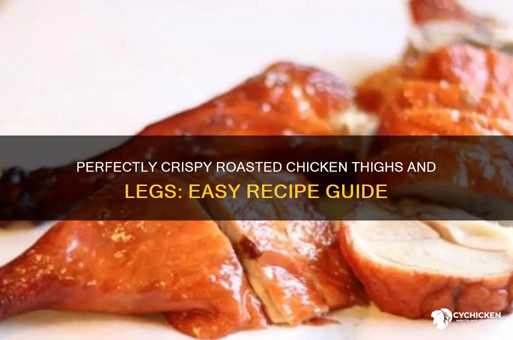 how to make roasted chicken thighs and legs