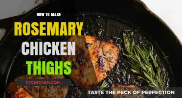 Juicy Rosemary Chicken Thighs: Easy Recipe for Flavorful Perfection