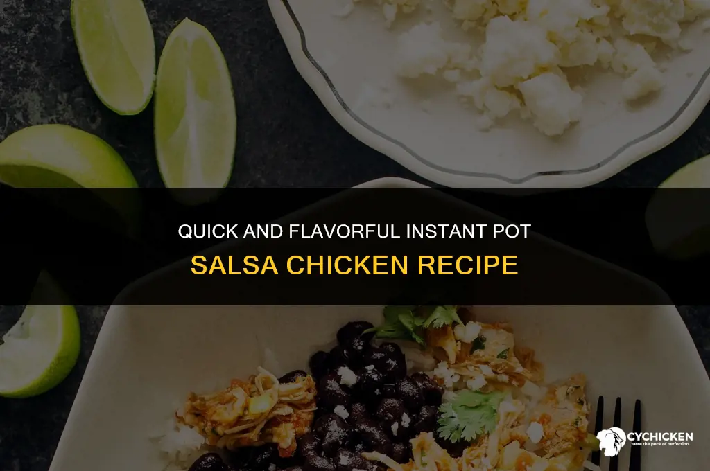 how to make salsa chicken in an instant pot