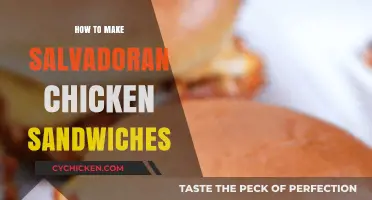 Delicious Salvadoran Chicken Sandwiches: Easy Recipe for Authentic Flavor