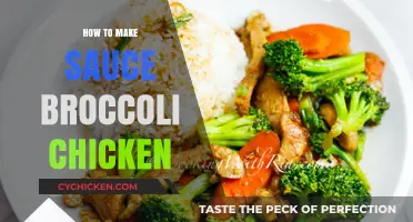 Easy Sauce Broccoli Chicken Recipe: Quick, Healthy, and Delicious Meal