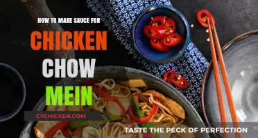 Perfect Chicken Chow Mein Sauce: Easy Homemade Recipe Guide