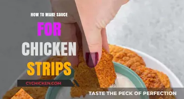 Easy Homemade Sauce Recipes for Crispy Chicken Strips Delight