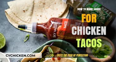 Easy Homemade Chicken Taco Sauce Recipe: Spice Up Your Tacos!