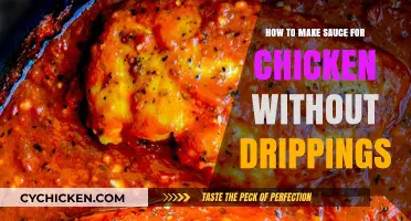 Easy Chicken Sauce Recipe: No Drippings Needed, Big Flavor Guaranteed