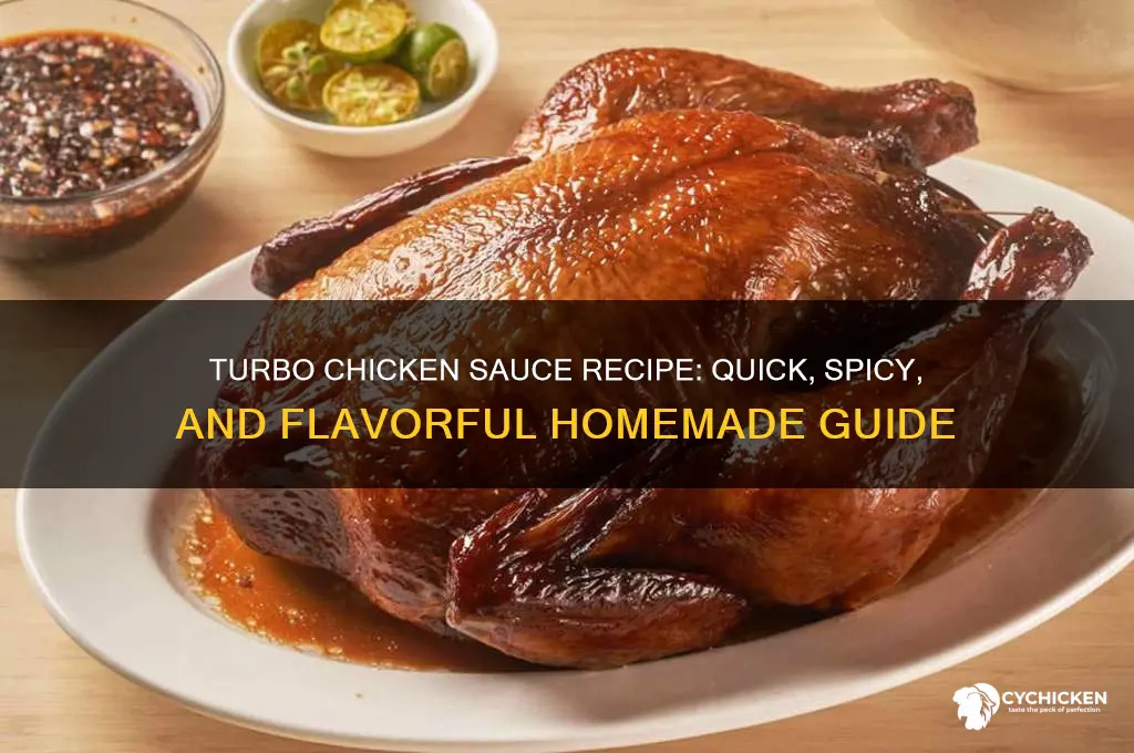 how to make sauce for turbo chicken