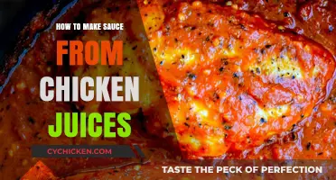 Transform Chicken Juices into Rich, Flavorful Sauce: Easy Recipe Guide
