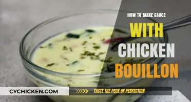 Flavorful Chicken Bouillon Sauce: Easy Homemade Recipe for Any Dish