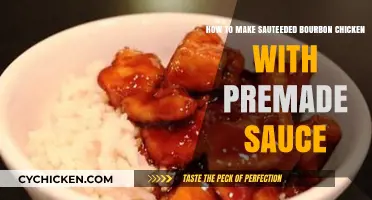 Easy Sautéed Bourbon Chicken Recipe Using Premade Sauce
