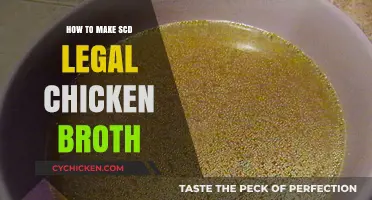 Crafting SCD-Compliant Chicken Broth: A Simple Guide